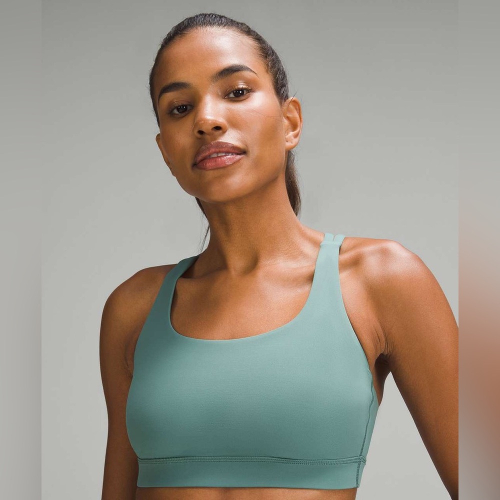 Lululemon Energy Bra *Medium Support, B–D Cups Medium Forest Size 2